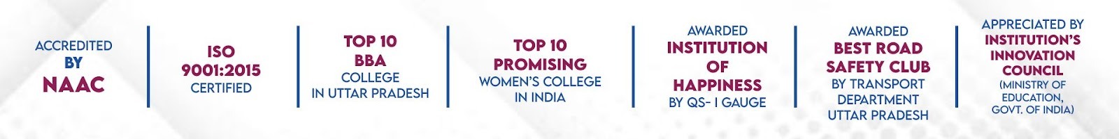 Recognition and excellence — Sunbeam Women's College Varuna